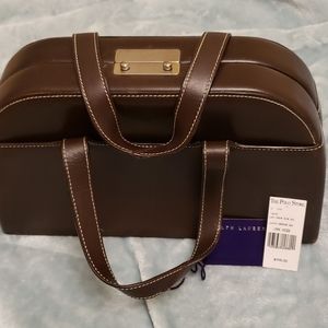 Rare RL Collection Skipper Hardside Box handbag